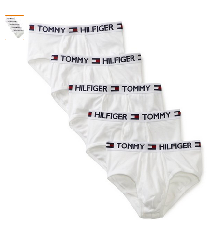Tommy Hilfiger Men's Five-Pack Brief Underwear Set